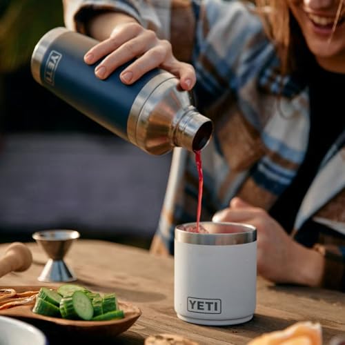 YETI 20 oz Stainless Steel Cocktail Shaker with Cape Taupe Finish - Insulated & Leak-Resistant