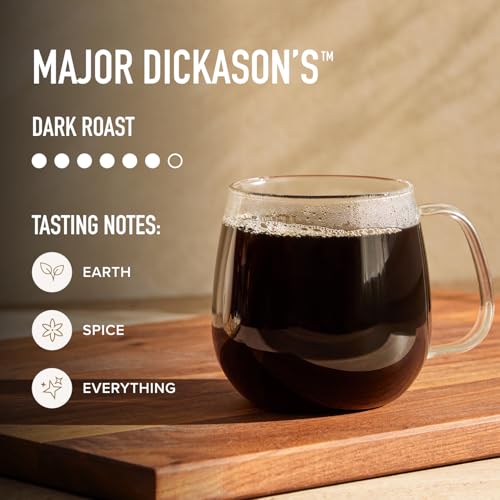 Peet's Coffee Dark Roast Major Dickason's Blend K-Cup Pods 75 Count