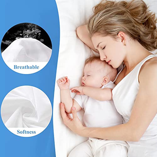 Softhour 2-Pack Twin Waterproof Mattress Protector - Deep Pocket Cover