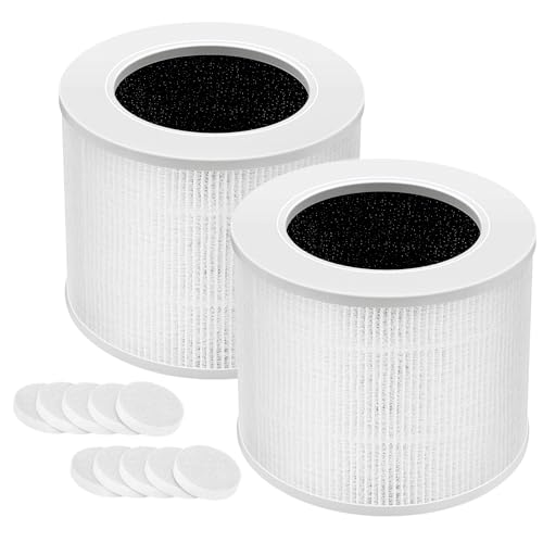 2 Pack Mini Replacement Air Purifier Filters 5.7" x 4.8"