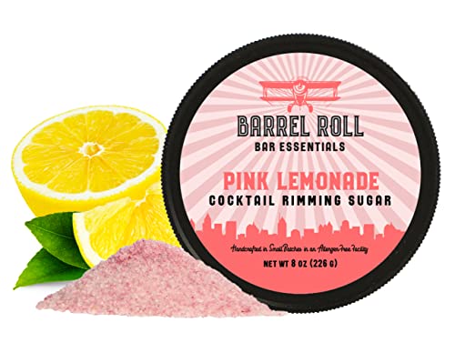 Barrel Roll Bar Essentials Pink Lemonade Cocktail Rimmer - 8 oz, 452 Servings