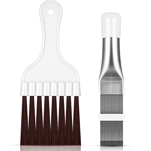 Air Conditioner Condenser Fin Comb and Coil Cleaning Brush Set