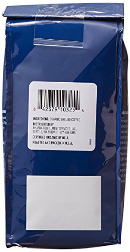 Organic Fair Trade Peru Ground Coffee Medium Roast 12 Ounce