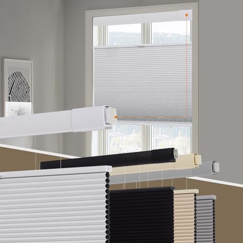 Blackout Cellular Shades - No Drill, Cordless, 18" x 36"