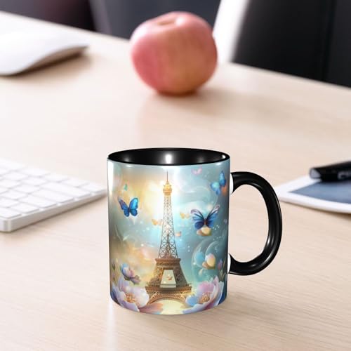 Ceramic 11oz Funny Coffee Mug for Women - Novelty Tea Cup Gift for Office & Home