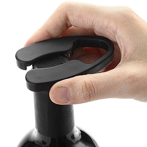 2 Pack Wine Foil Cutter Set - Black Bottle Opener Accessories for Wine Lovers