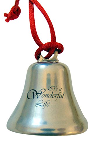 Classic Movie Metal Bell Christmas Ornament - USA Made Keepsake Gift