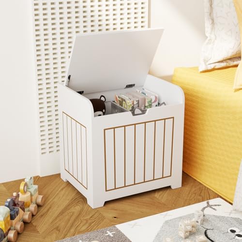Small Wooden Cube Storage Organizer Box for Entryway and Bedroom