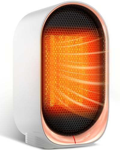Portable Electric Space Heater for Indoor Use with Overheat Protection