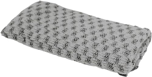 JJ KENT Mega Minke Exfoliating Body Scrubber Washcloth for Shower, Large Gray