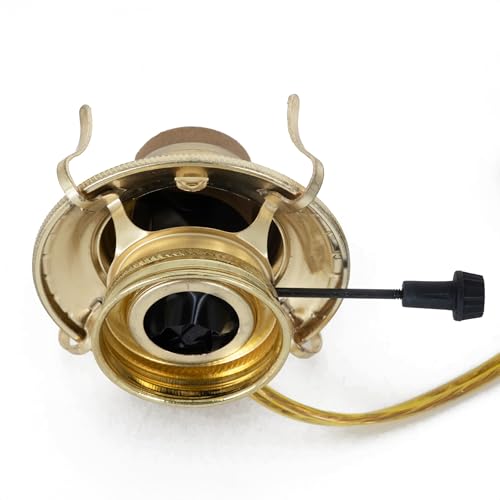 Oil Lamp to Electric Conversion Kit - #2 Set with 6ft Cord