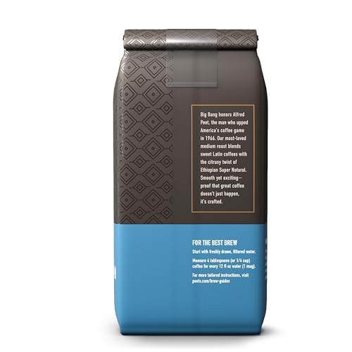 Peet's Coffee - Medium Roast Ground Coffee | 100% Arabica - Off the Grid Blend, 10.5 Ounce Bag