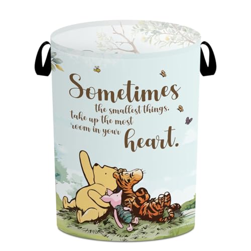 Cartoon Character Laundry Hamper, Waterproof Oxford Cloth Storage Basket