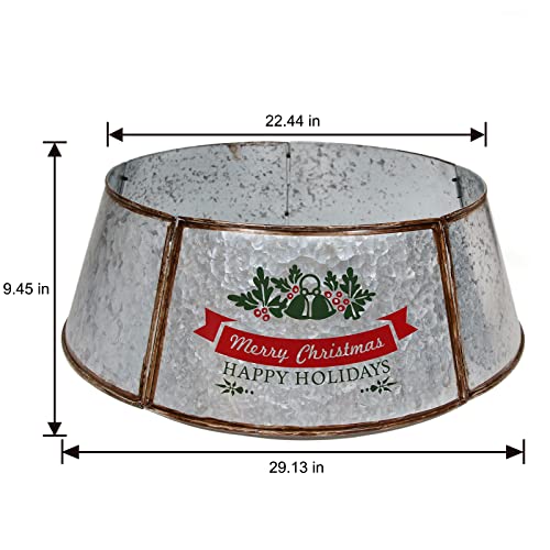 Darnassus Metal Christmas Tree Collar Ring 29.1" Dia Base
