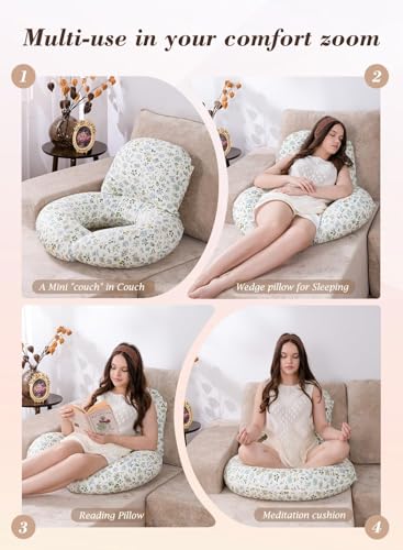 Adjustable Wedge Pillow Set for Sleeping, Reading & Relaxing