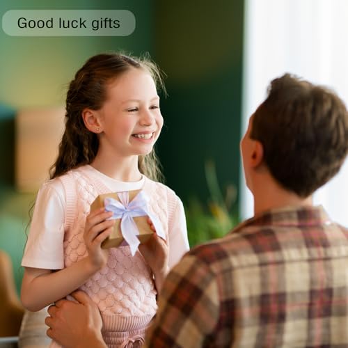 Real Preserved Four-Leaf Clover Lucky Charm Gift Token