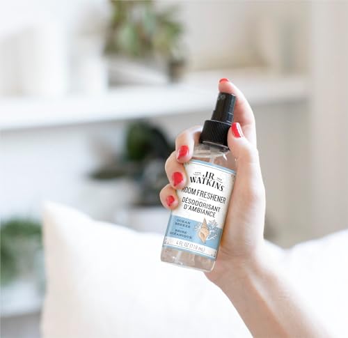 Ocean Breeze Room Freshener Spray - Plant-Based Odor Neutralizer 4 Fl Oz