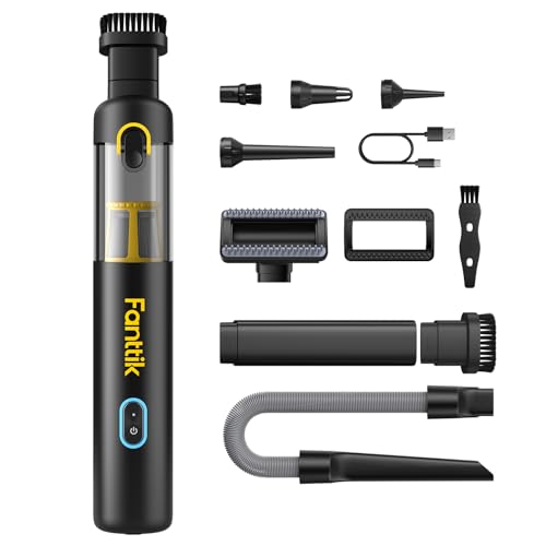 Fanttik Slim V8 APEX Cordless Car Vacuum & Air Duster 4-in-1 Black