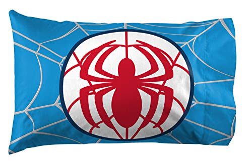 Jay Franco Marvel Spider-Man Kids Pillowcase - Reversible Microfiber 20x30