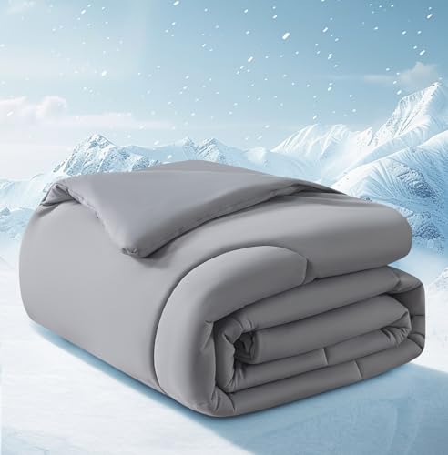 Cooling Comforter for Hot Sleepers - King Size, Breathable Design