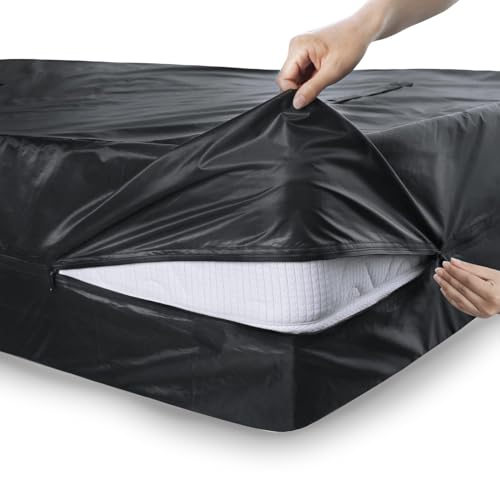 Twin XL Mattress Storage Bags - Waterproof, Reusable with Heavy Duty Handles