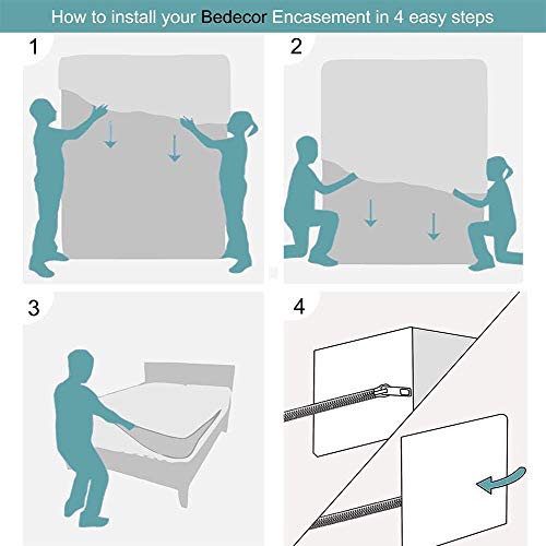 Zippered Twin Mattress Protector Cover | Waterproof & Breathable