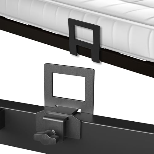 Adjustable Mattress Slide Stoppers for Metal Bed Frames, 6-Piece Set