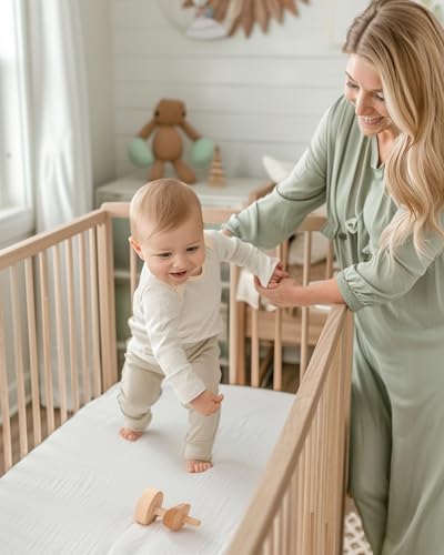 Portable Pack and Play Mattress 38"x26"x1.5" - Waterproof & Hypoallergenic
