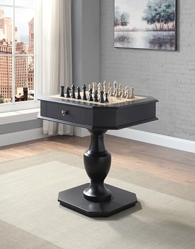 Traditional 3-in-1 Reversible Game Table with Storage Drawers