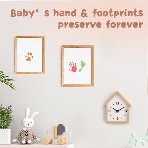 Inkless Baby Hand and Footprint Kit - Clean-Touch Paw Print Pad (4 Pack)