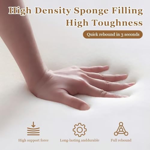 High-Density Bed Gap Filler with Removable Cover - Twin Size