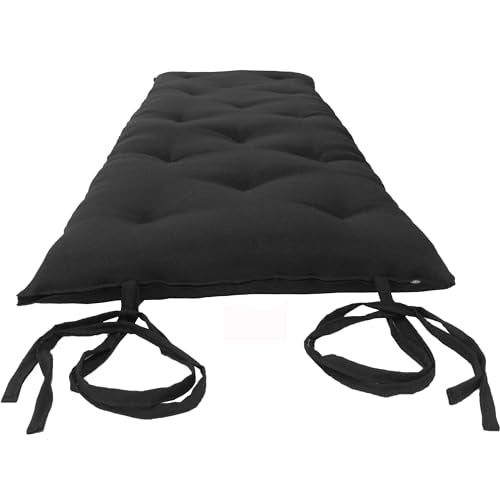 Full Size Traditional Japanese Floor Futon Mattress, Foldable Cotton Mat