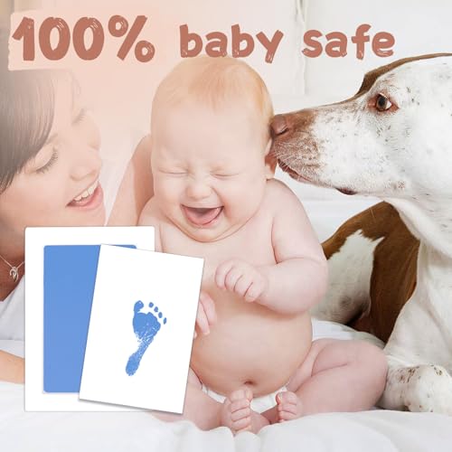 Inkless Baby Hand and Footprint Kit - Clean-Touch Paw Print Pad (4 Pack)