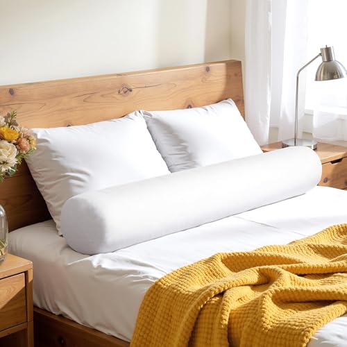 Memory Foam Body Pillow 7.8"x60" with Removable Velvet Cover