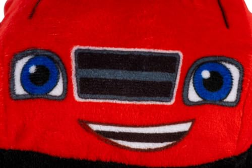 Red Monster Truck Plush Pillow Buddy, 14-Inch Soft Stuffed Toy