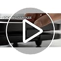750W Electric Sandwich Maker with Non-Stick Plates & Cool-Touch Handle