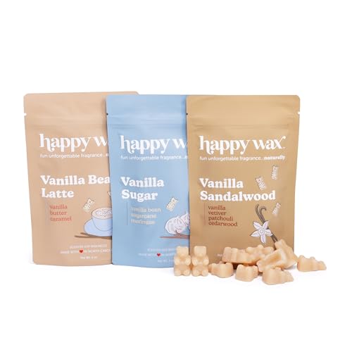Vanilla Soy Wax Melts Variety Pack - 6 oz Non-Toxic Scented Wax Tarts