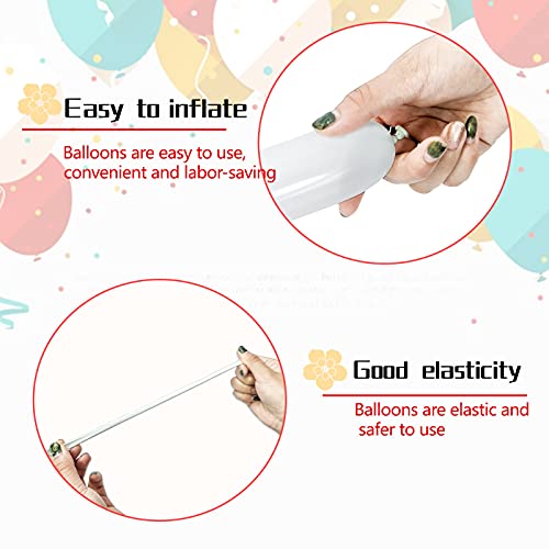Clear 260 Long Skinny Latex Balloons for Animal Twisting 100 Pcs