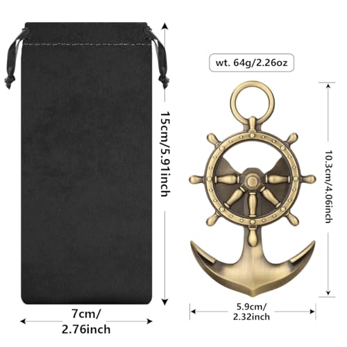 Bronze Nautical Anchor Bottle Opener - Ocean Themed Bar Tool & Gift