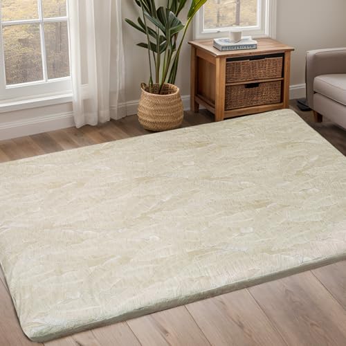 100% Cotton Futon Mattress Cover with Zipper - Full Size Protector