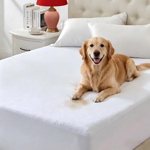 Twin XL Zippered Waterproof Mattress Protector - 9-12 Inch