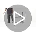 5-Tier Wire Storage Shelf 36x14x72 Inch Black Heavy Duty Metal Rack