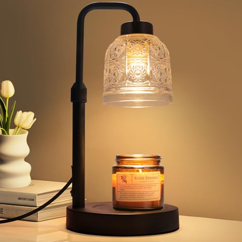 Dimmable Candle Warmer Lamp with Timer & Adjustable Brightness