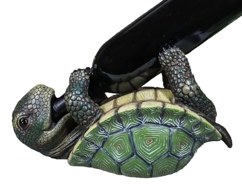 Sea Turtle Wine Bottle Holder - Nautical Decor for Kitchen & Bar