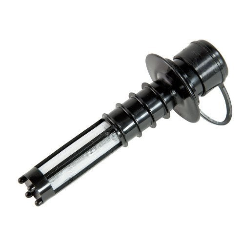 Franmara Wine Pourer with Built-in Filter - Set of 1, Black, 4.125"