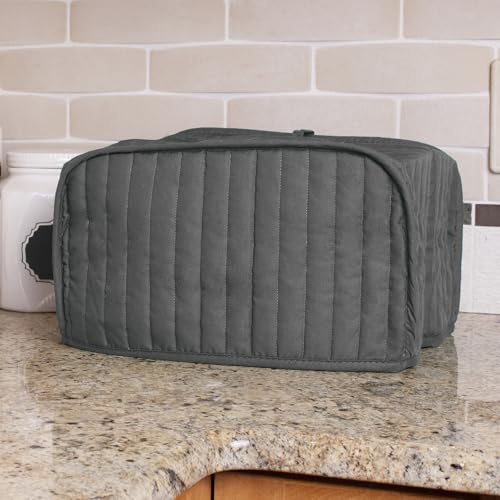RITZ Universal Toaster Cover - Quilted Dust Protector for 4-Slice Toasters
