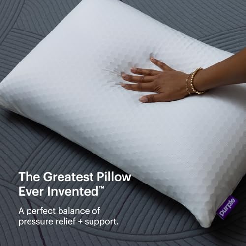 Purple Harmony Pillow - Cooling Gel & Latex, Medium Loft, Standard