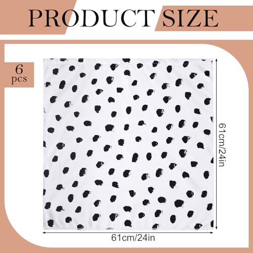 6 Pcs Self-Adhesive Classroom Cabinet Curtains 24 x 24 Inches, Dots Pattern