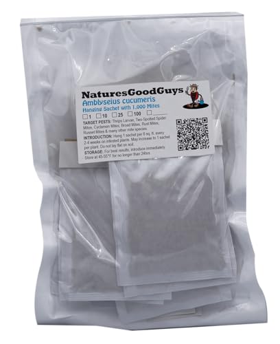 Predatory Mite Hanging Sachets for Thrips and Spider Mite Control