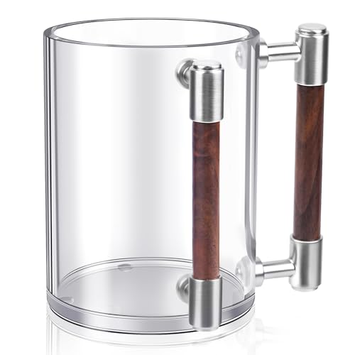 Netilat Yadayim Hand Washing Cup with Dual Handles, Shatter-Resistant Acrylic